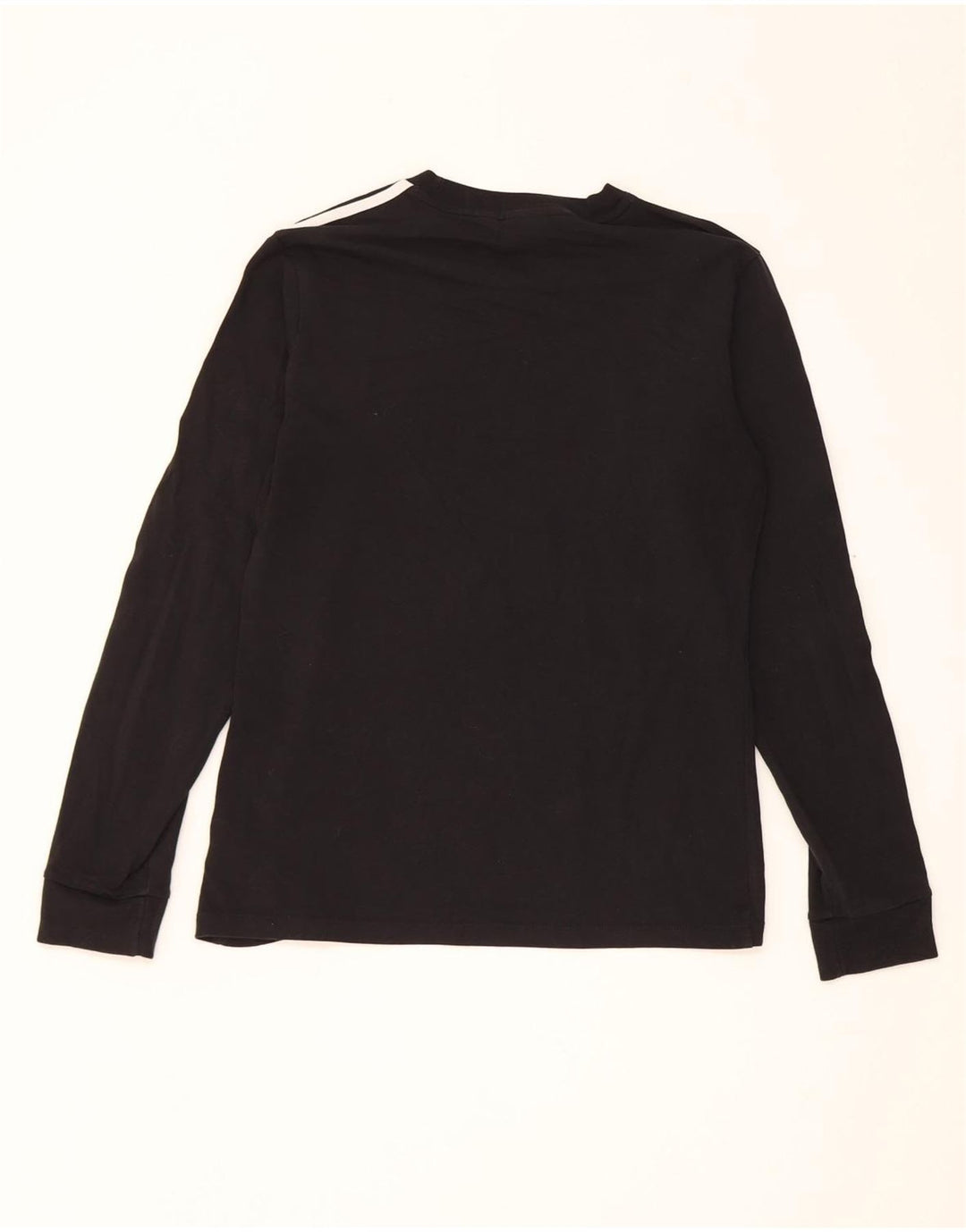 Top Adidas da donna a manica lunga UK 12 medio nero cotone