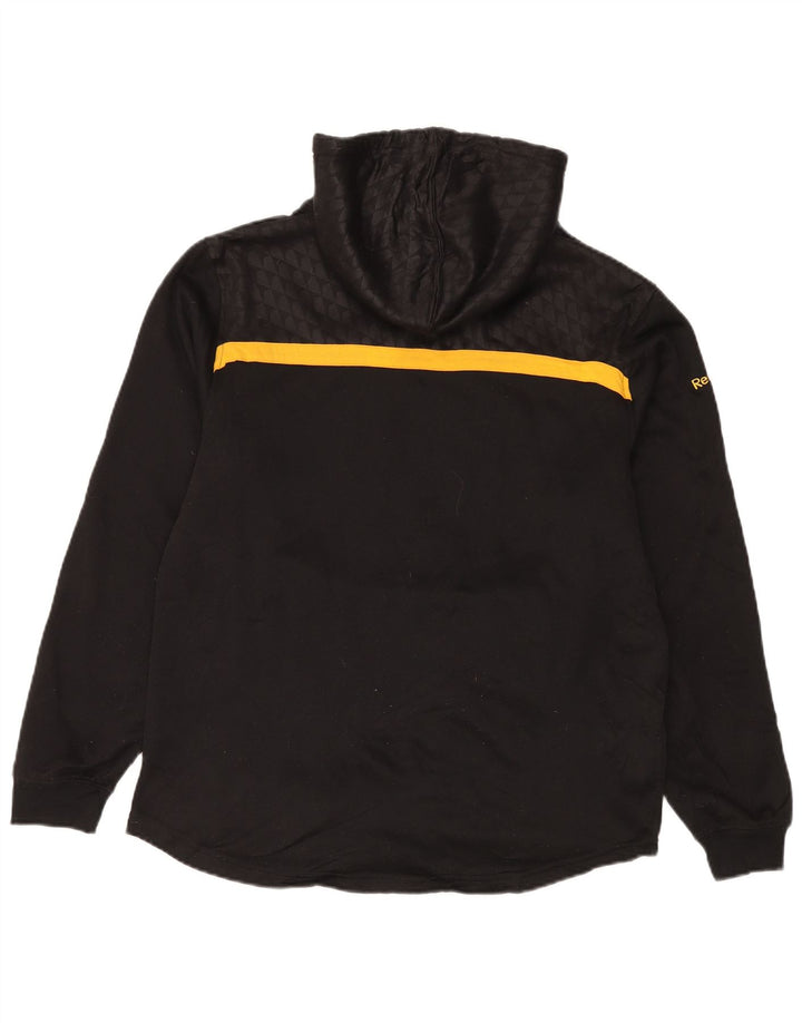 Felpa con cappuccio Reebok da uomo Nashville Predators, color block medio nero