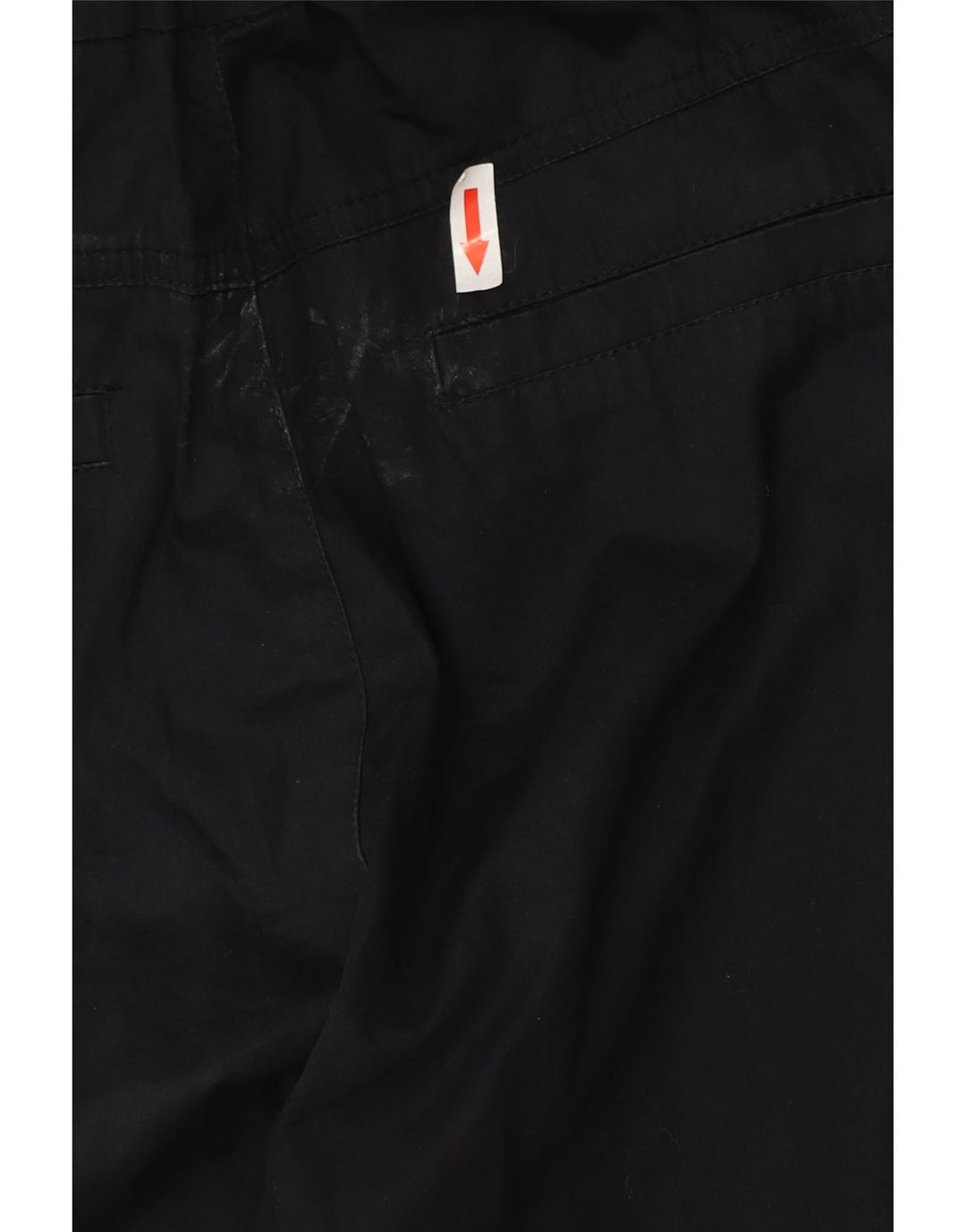 Pantaloni cargo da jogging da donna Zara piccoli W26 L27 cotone nero