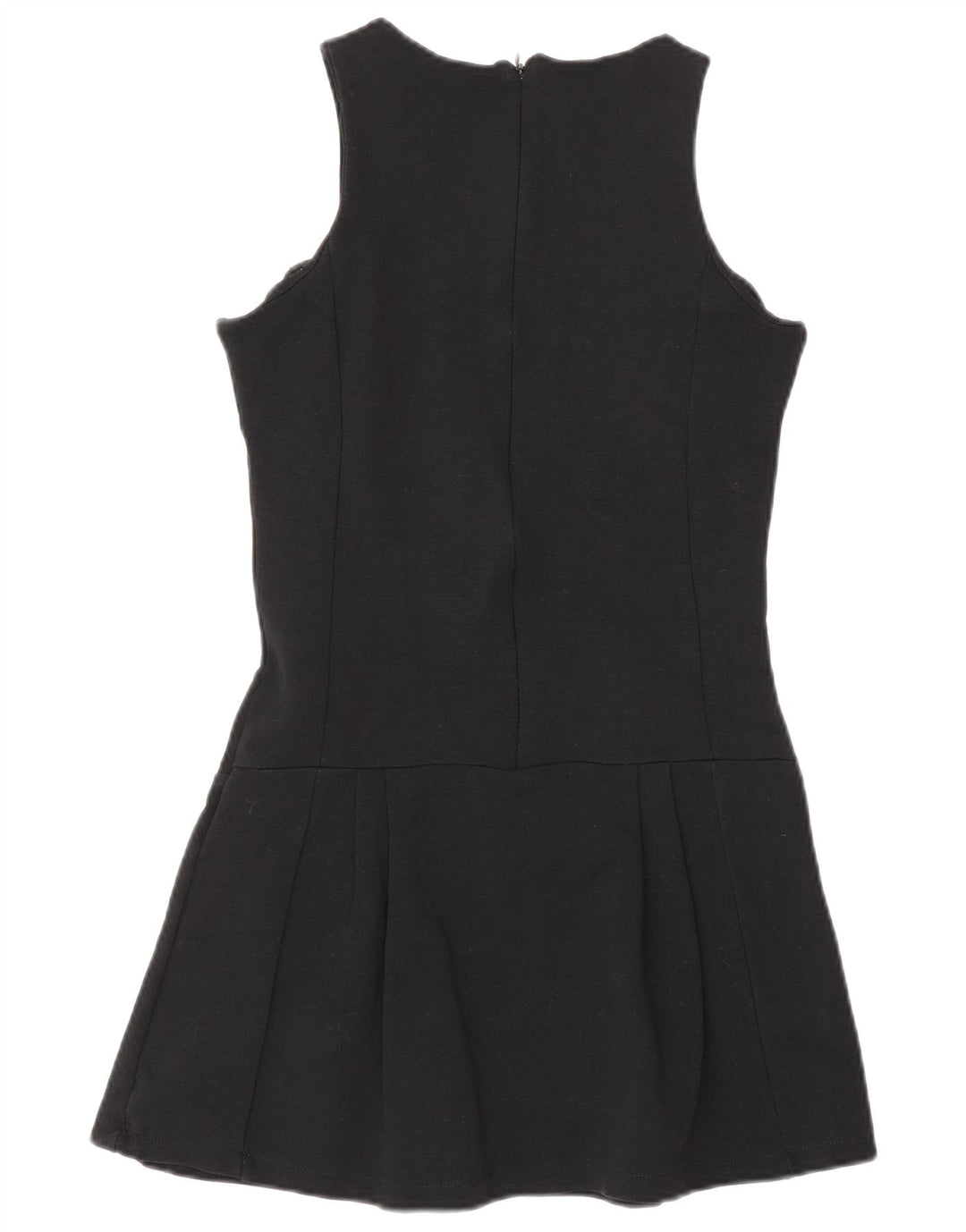 Abito a trapezio senza maniche da donna Zara UK 8 piccolo nero