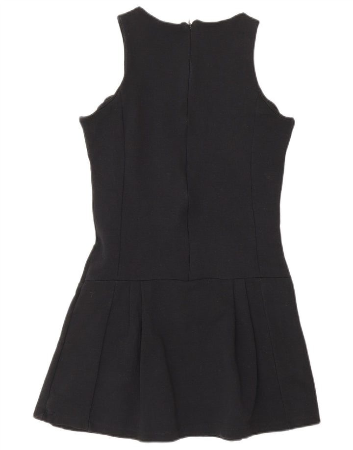 Abito a trapezio senza maniche da donna Zara UK 8 piccolo nero