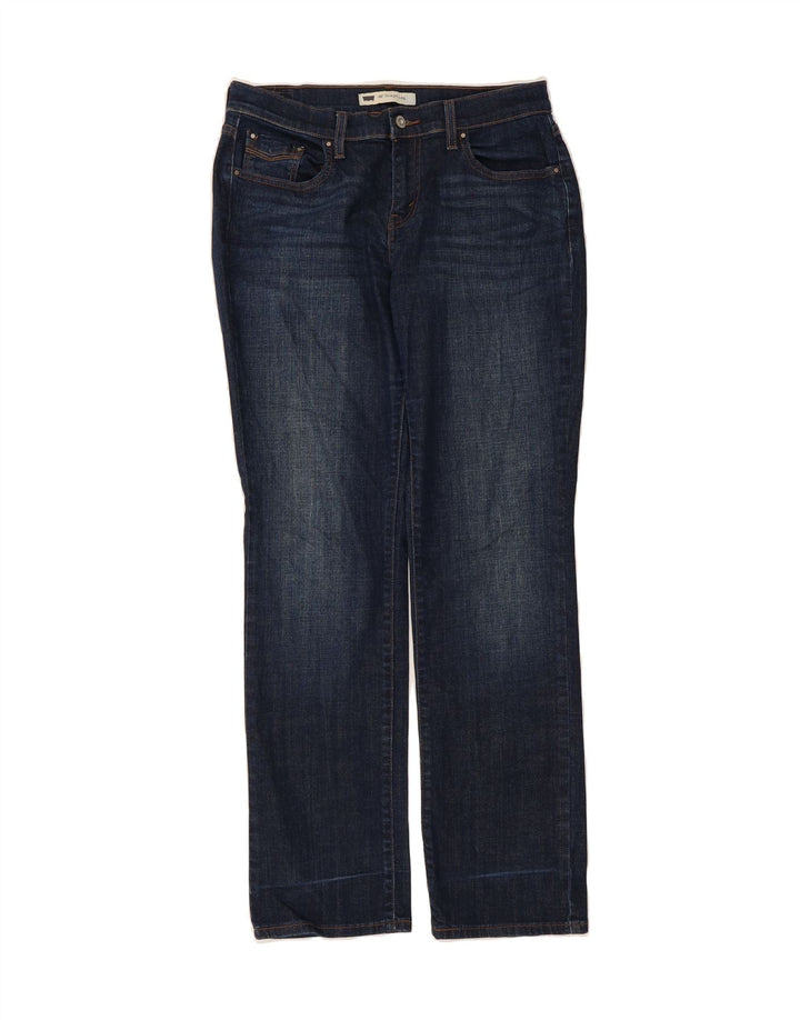 LEVI'S Womens 503 Straight Jeans US 8 Medium W32 L32 Navy Blue Cotton Vintage Levi's and Second-Hand Levi's from Messina Hembry 
