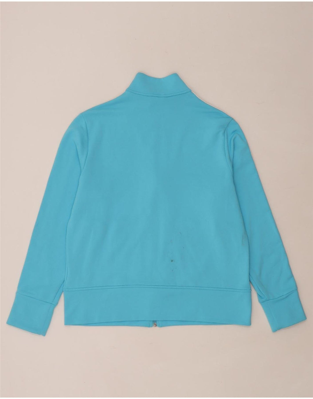 Giacca da tuta da donna Adidas UK 22 XL blu poliestere