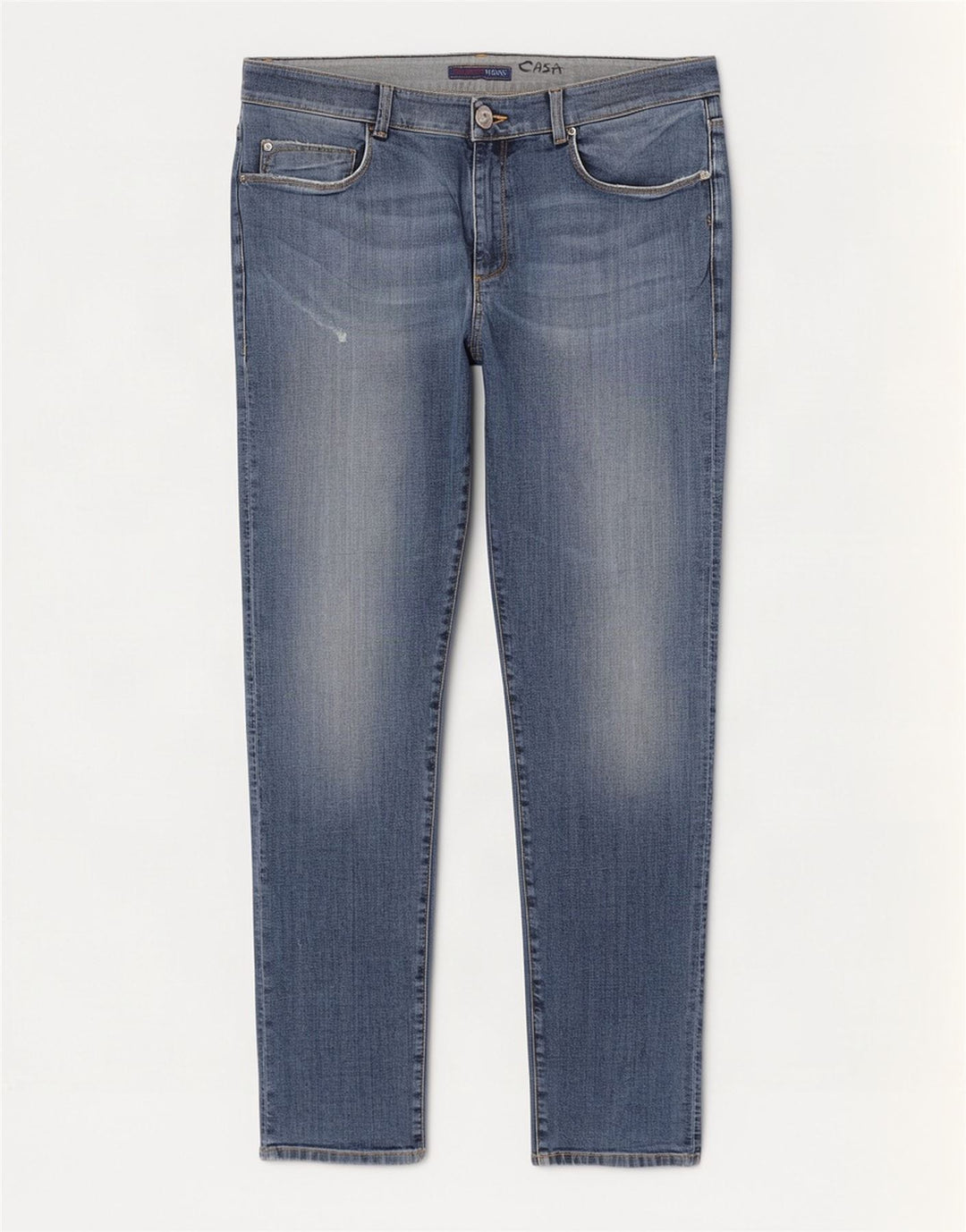 Jeans Slim Uomo Trussardi W36 L34 Blu