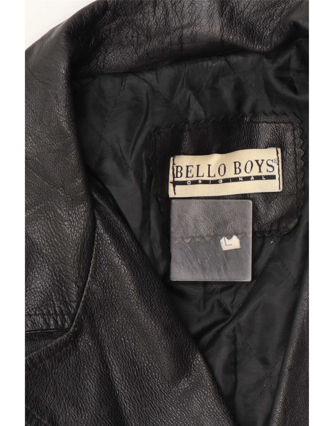 Cappotto in pelle da donna Bello Boys UK 14 grande nero