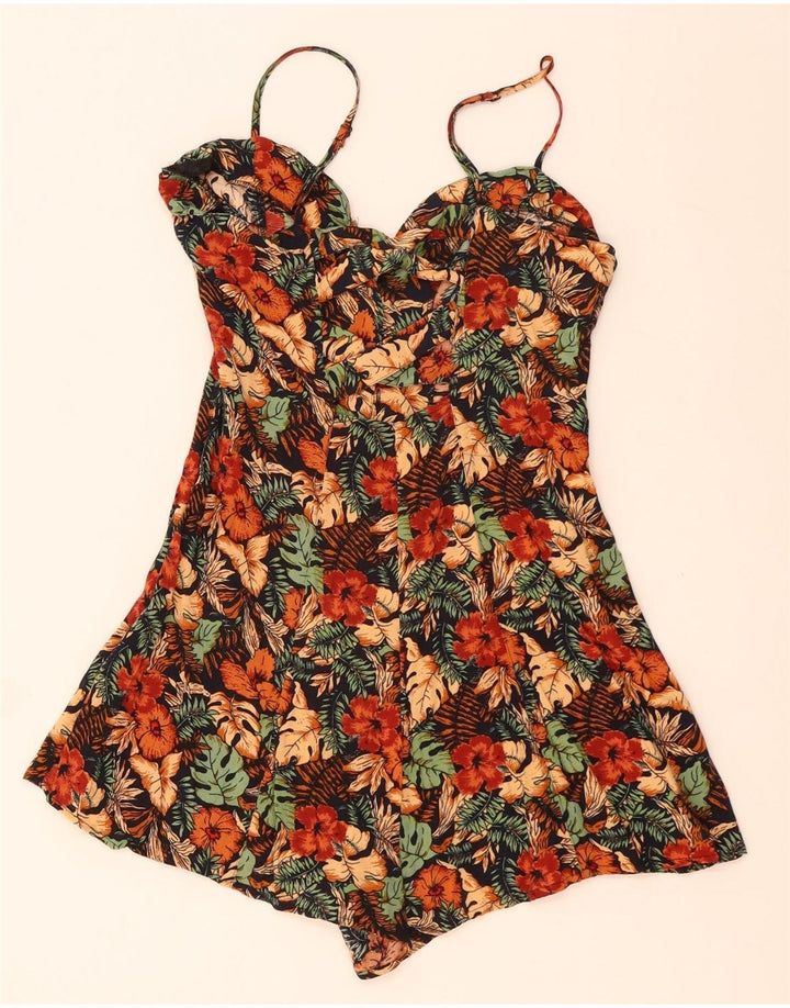 URBAN OUTFITTERS Tutina da donna UK 12 Medium multicolore floreale