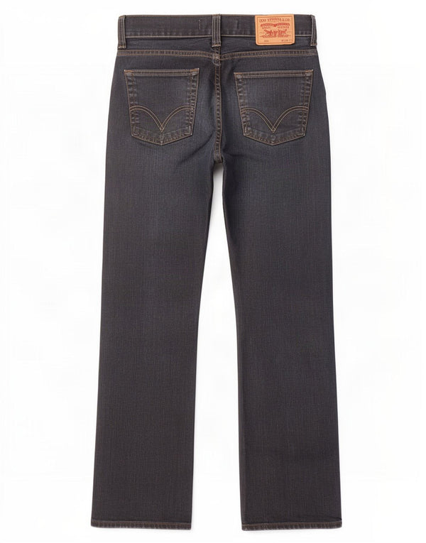 Jeans dritti Levi's da donna 506 vestibilità standard W30 L30 blu navy