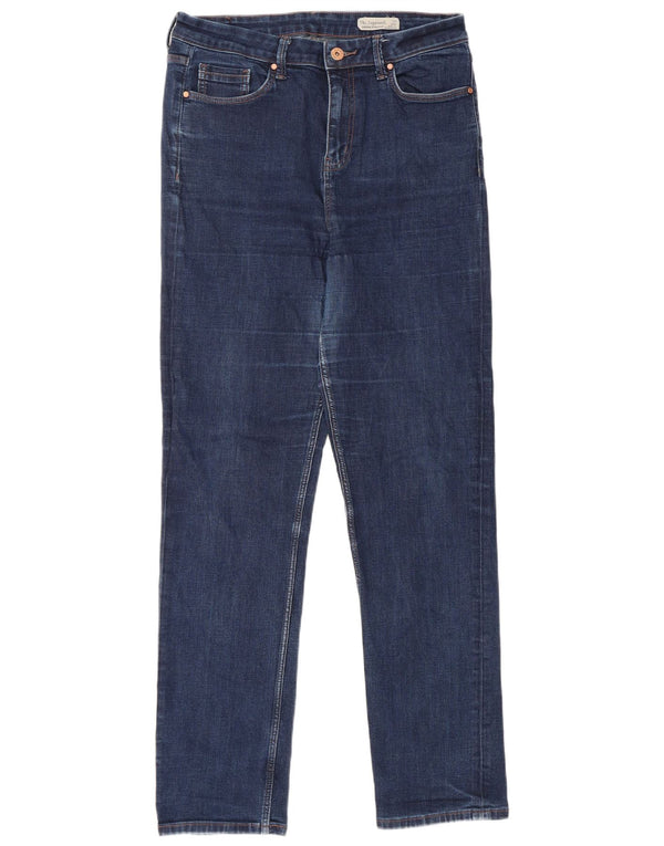 Jeans dritti Marks & Spencer da donna Sienna UK 14 medio W30 L30 blu