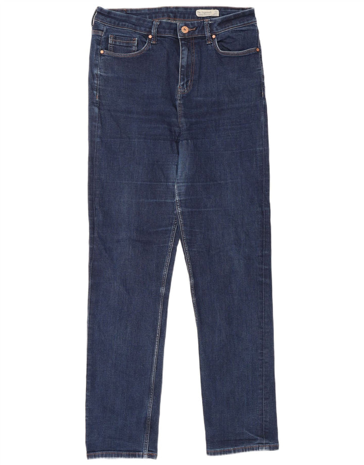 Jeans dritti Marks & Spencer da donna Sienna UK 14 medio W30 L30 blu