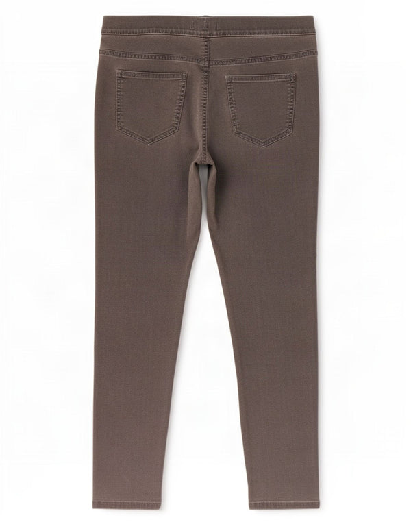 Jeans Jeggings da donna Marks & Spencer UK 16 Large W34 L27 Cotone grigio