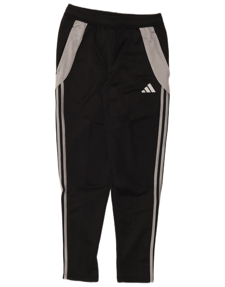 Pantaloni da tuta da uomo Adidas Medium Black Colourblock in poliestere