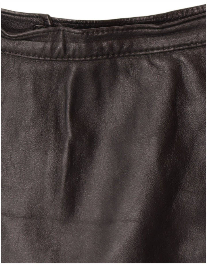 Gonna in pelle da donna VINTAGE W24 XS Nera