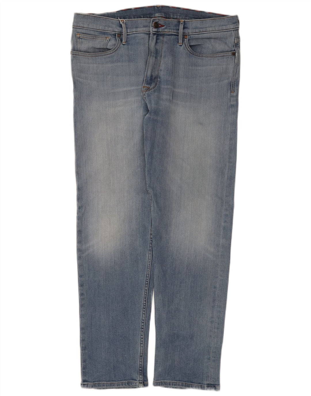 Jeans slim da uomo Marks & Spencer W34 L31 cotone blu