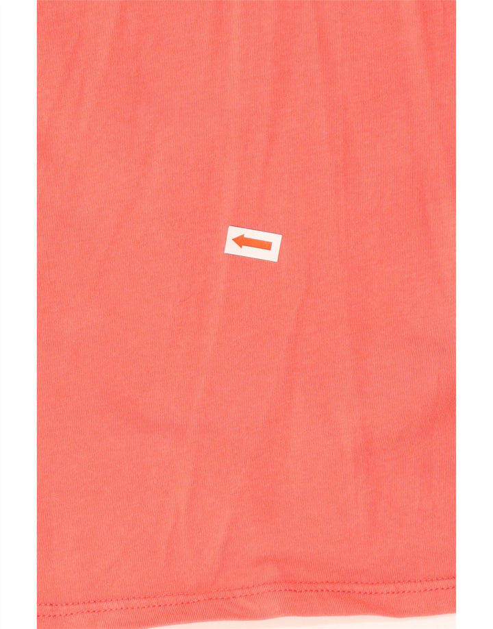 Desigual Donna Camicetta Top UK 20 2XL Rosa Cotone