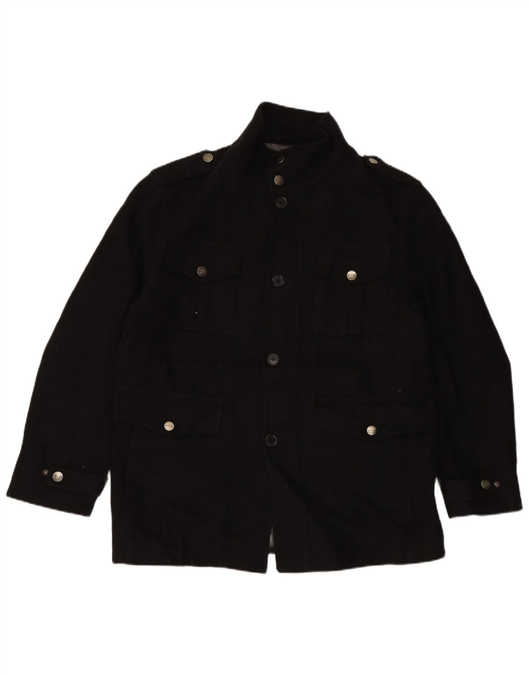 MICHAEL KORS Giacca utility da uomo UK 40 Large Nera