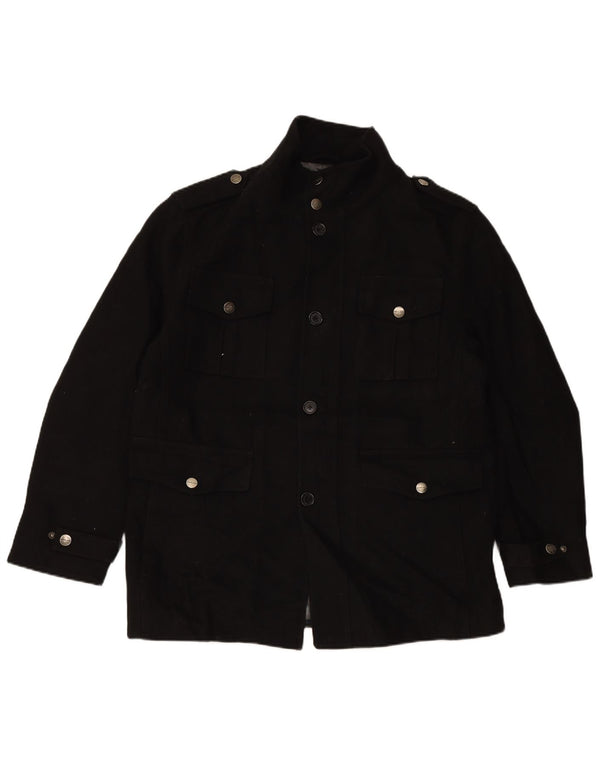 MICHAEL KORS Giacca utility da uomo UK 40 Large Nera