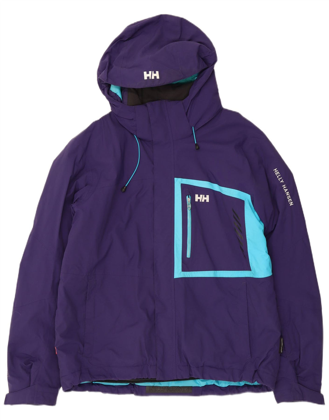 HELLY HANSEN Giacca a vento vestibilità regolare da uomo UK 42 XL Viola