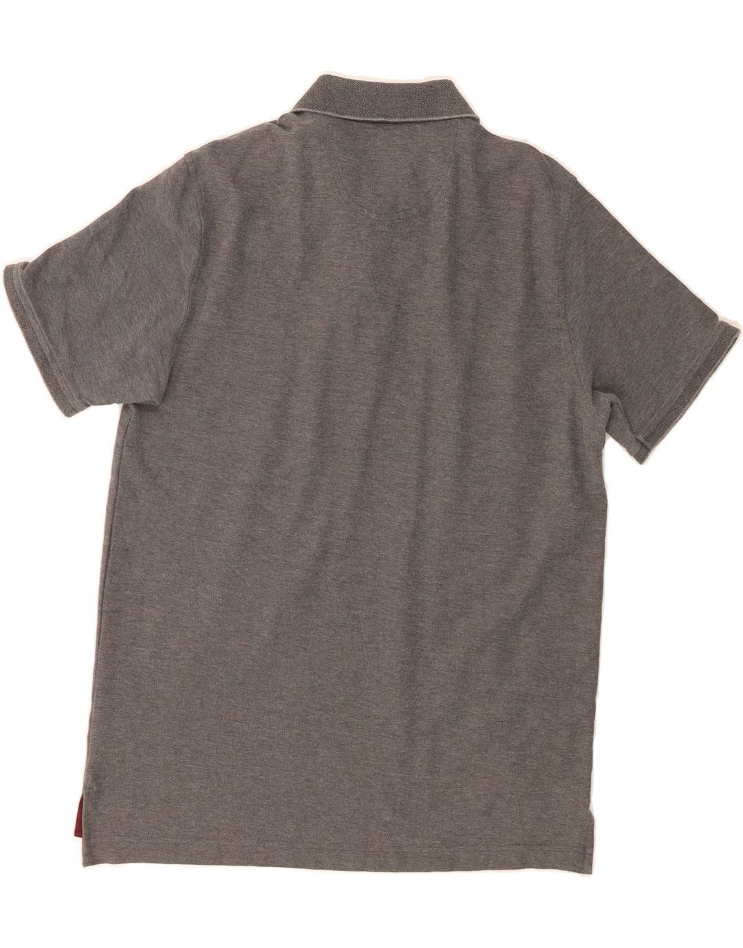 IZOD Mens Polo Shirt Medium Grey Cotton Vintage Izod and Second-Hand Izod from Messina Hembry 