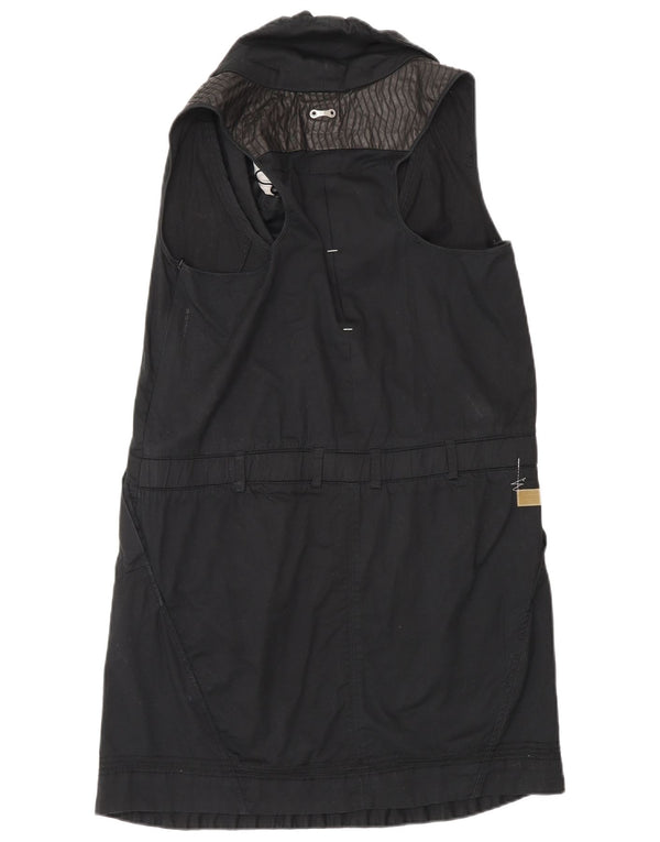 Abito basic senza maniche da donna G-Star UK 12 cotone nero medio