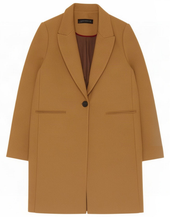Zara Cappotto da donna UK 14 Large Marrone