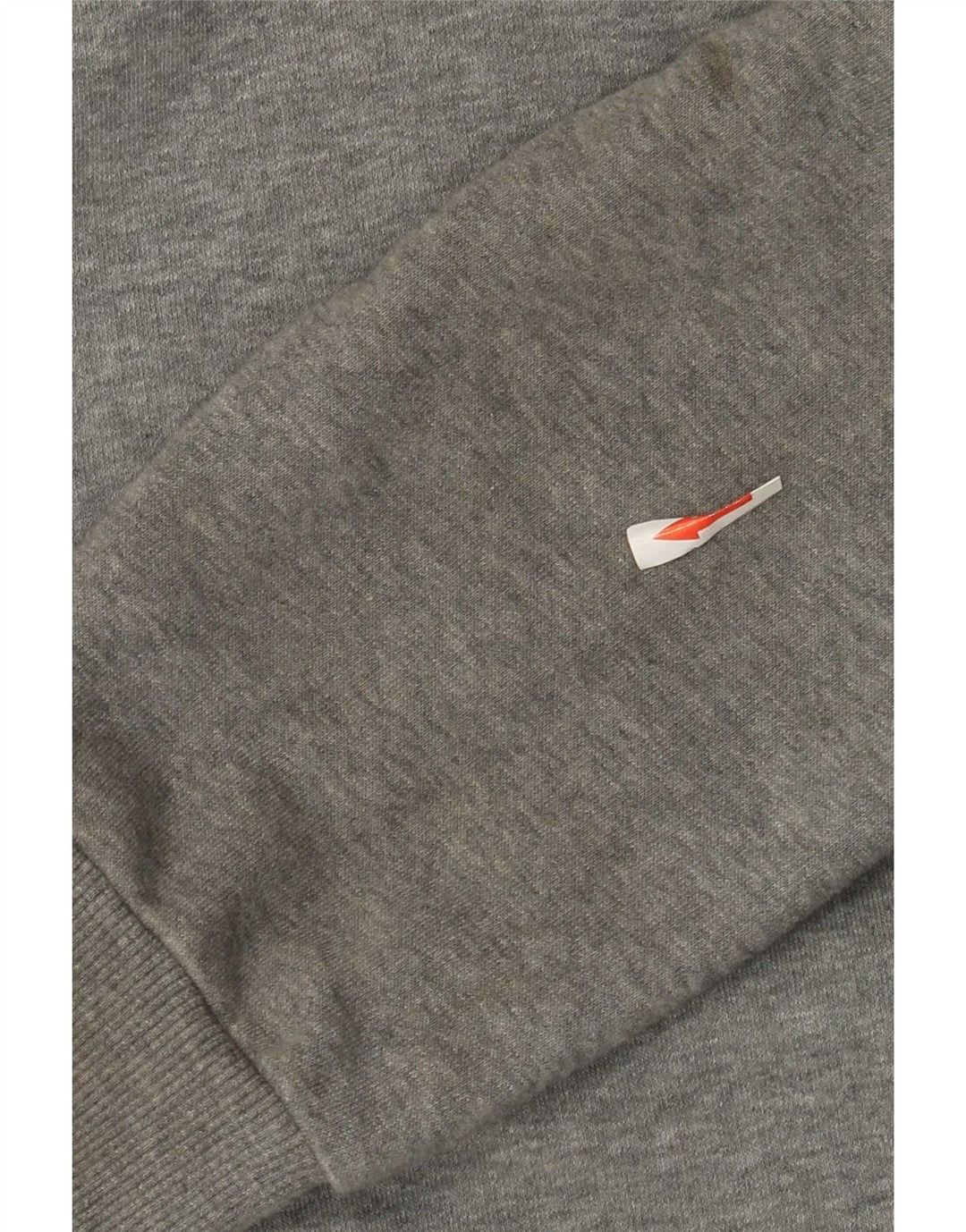 Felpa con cappuccio grafica da uomo Puma Large in cotone grigio