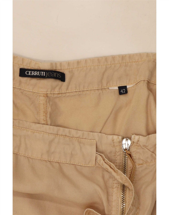 Gonna cargo da donna Cerruti 1881 IT 42 media W30 Beige