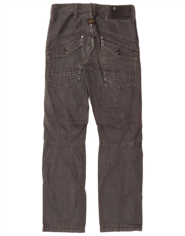 Pantaloni cargo dritti da uomo G-Star W29 L30 in cotone grigio