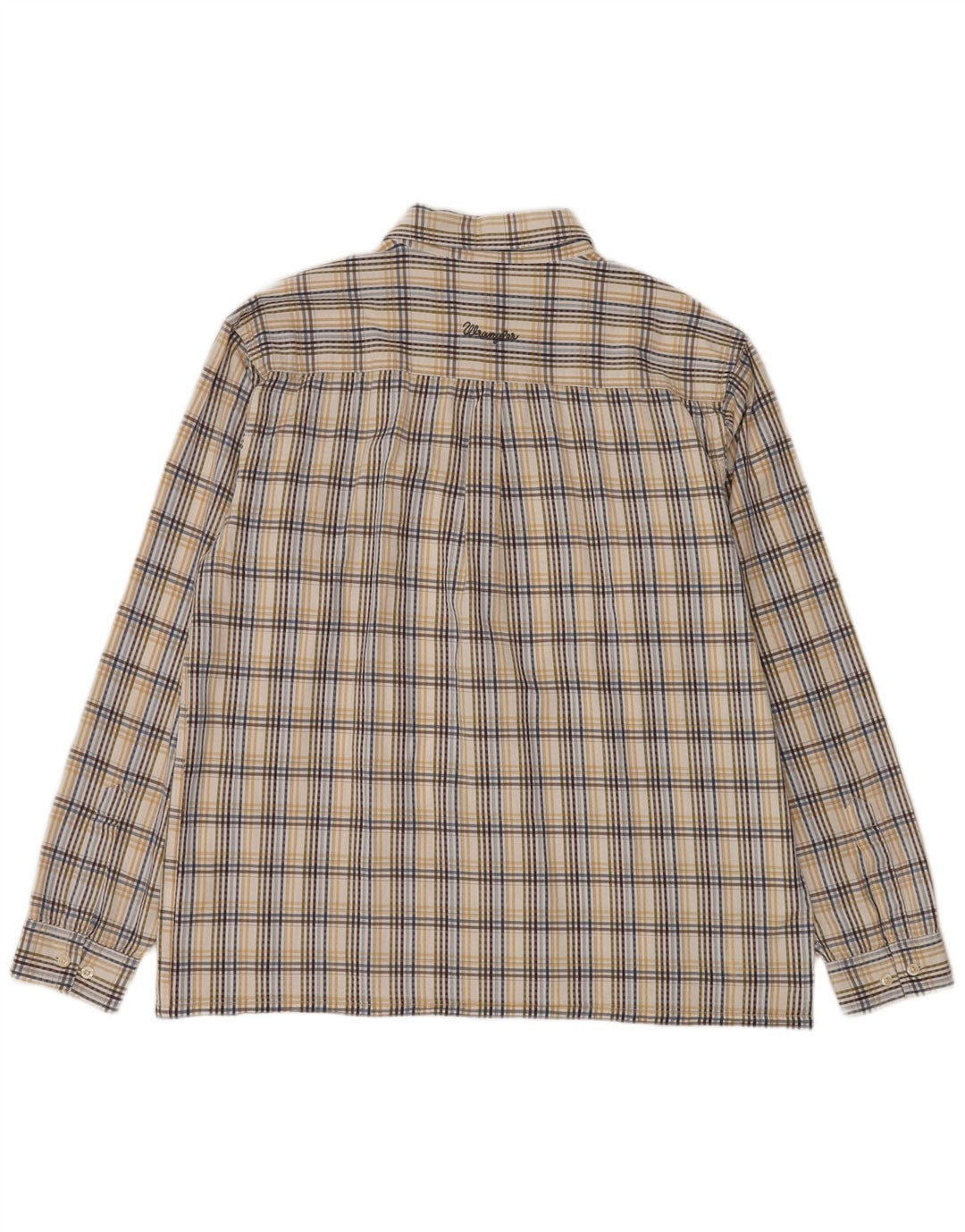 Camicia da uomo Wrangler XL in cotone a quadri multicolore