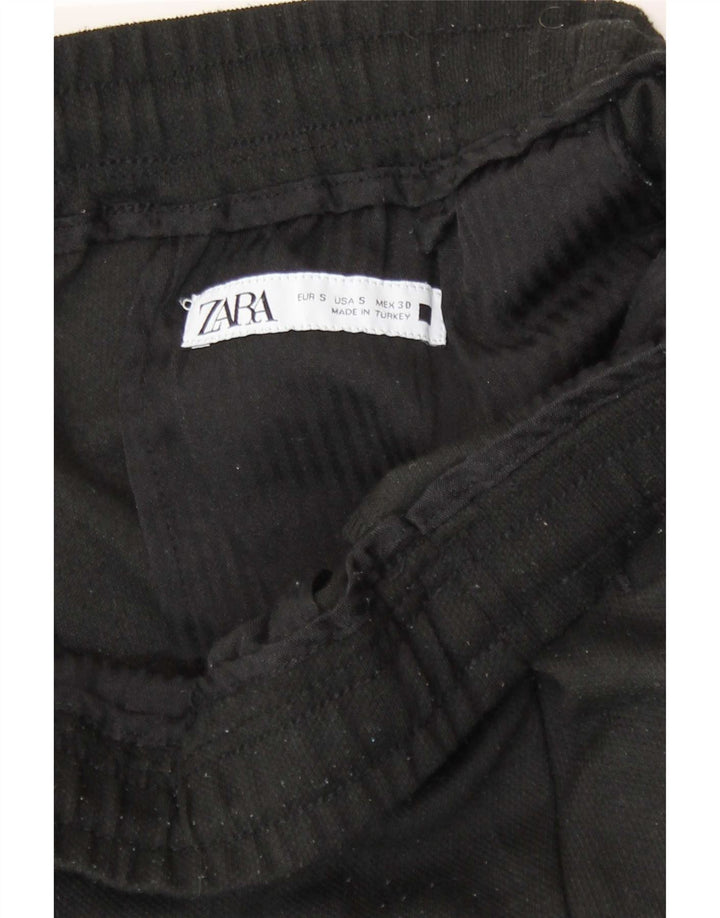 Pantaloni casual da uomo Zara piccoli W30 L27 neri