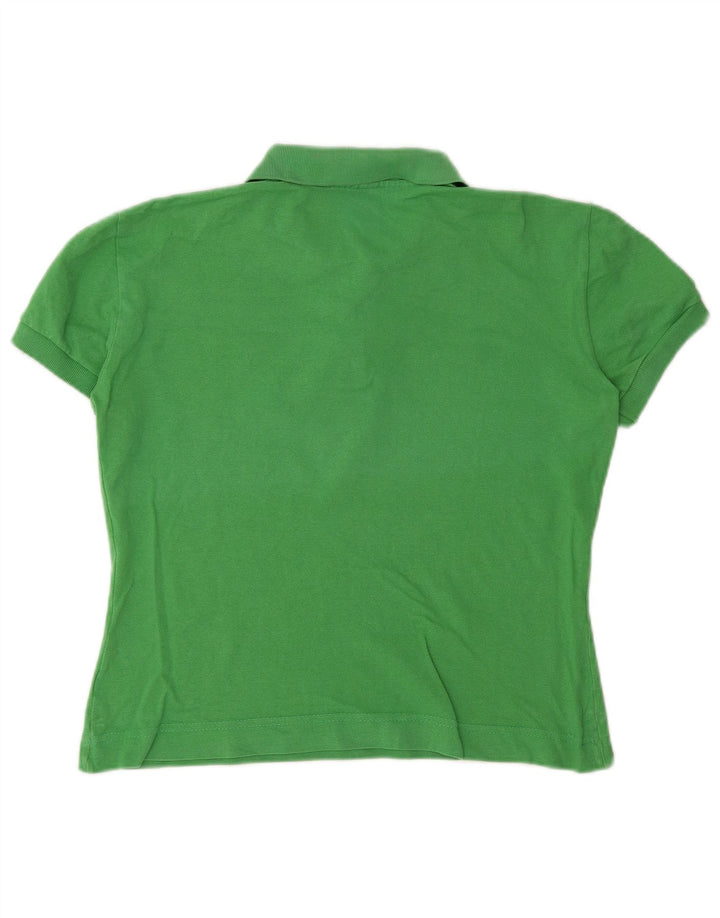 Polo da donna Lacoste taglia 42 grande in cotone verde