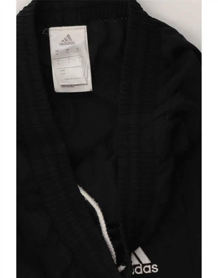Pantaloni da tuta da uomo Adidas Small neri in poliestere