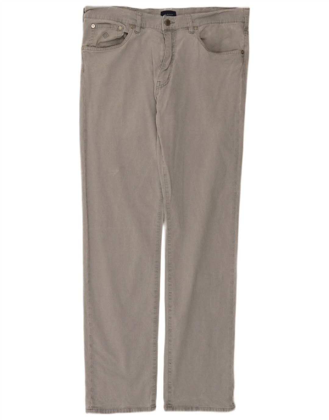 Pantaloni casual regolari da uomo Gant W34 L34 Grigi