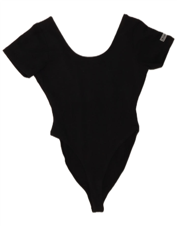 Body da donna Champion UK 14 grande cotone nero
