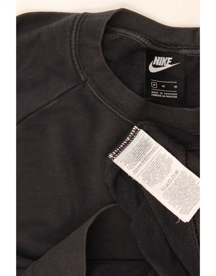 Felpa Nike Uomo Maglia Media Cotone Nero