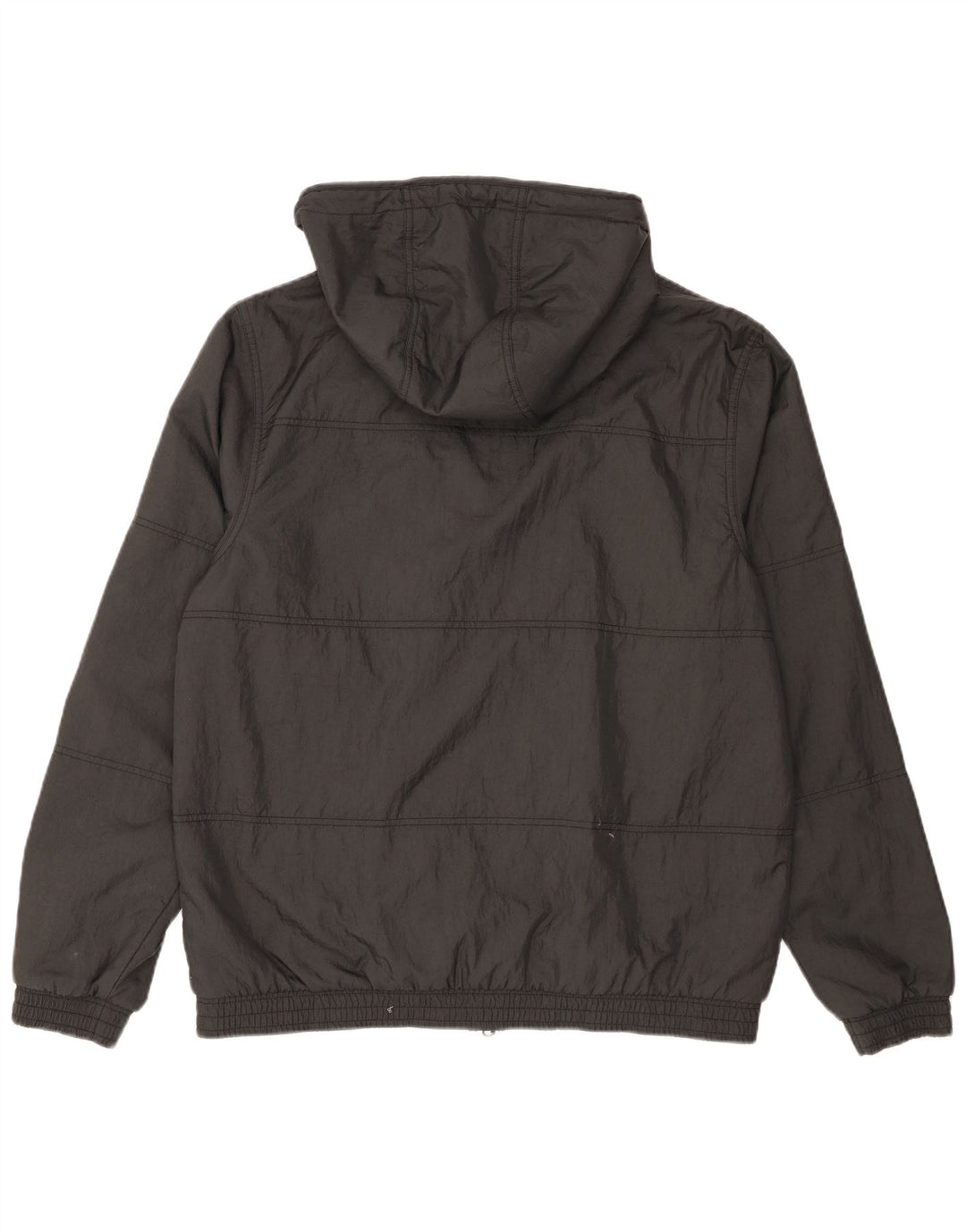 Giacca da ginnastica con cappuccio da uomo Jordan grande in nylon grigio