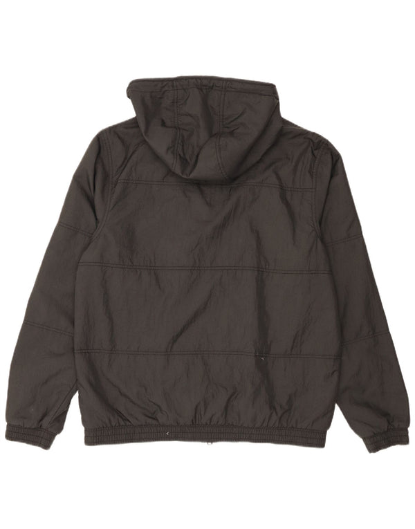 Giacca da ginnastica con cappuccio da uomo Jordan grande in nylon grigio