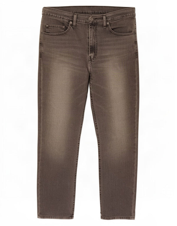 Jeans dritti da uomo Levi's W36 L29 Grigi