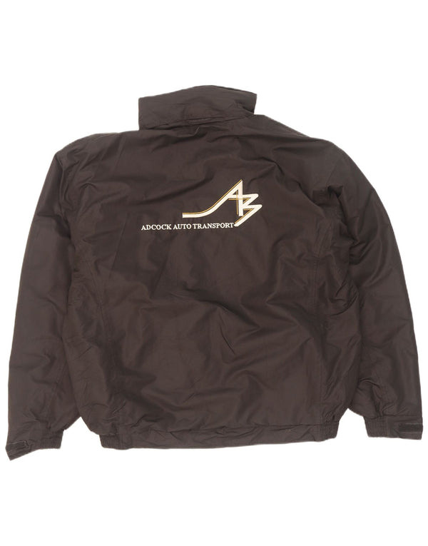 Dickies Bomber con cappuccio grafico da uomo UK 40 Large nylon nero