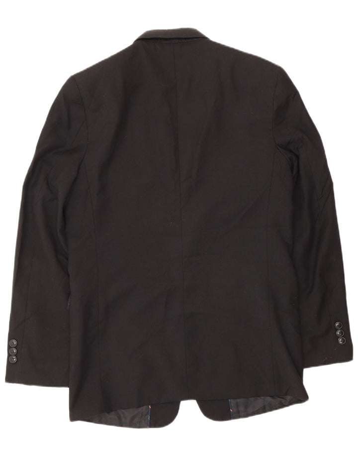 Giacca blazer a 2 bottoni Chaps Boys 15-16 anni in poliestere nero
