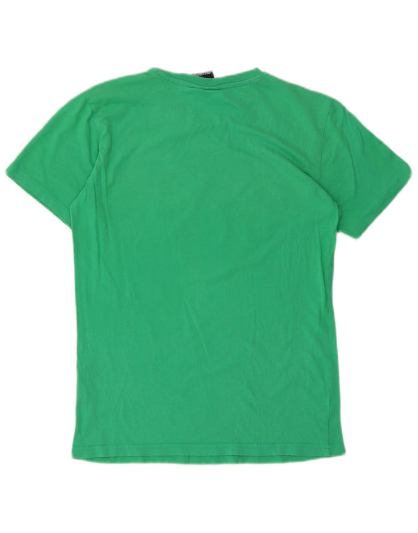 T-shirt grafica Champion da bambino 13-14 anni XL in cotone verde