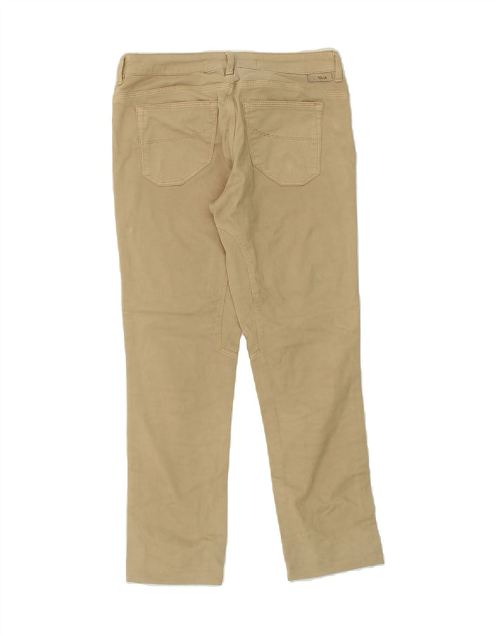 SIVIGLIA Womens Slim Cropped Trousers W28 L25 Beige Vintage SIVIGLIA and Second-Hand SIVIGLIA from Messina Hembry 