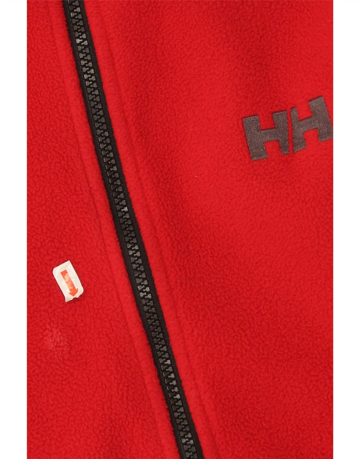 Giacca in pile da uomo Helly Hansen UK 40 Large Rosso Poliestere