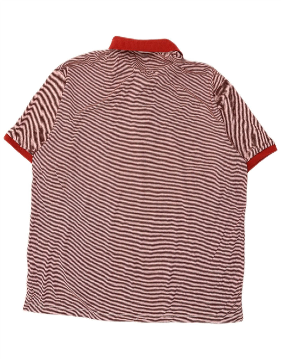 Polo da uomo Carrera 3XL in cotone a righe rosse