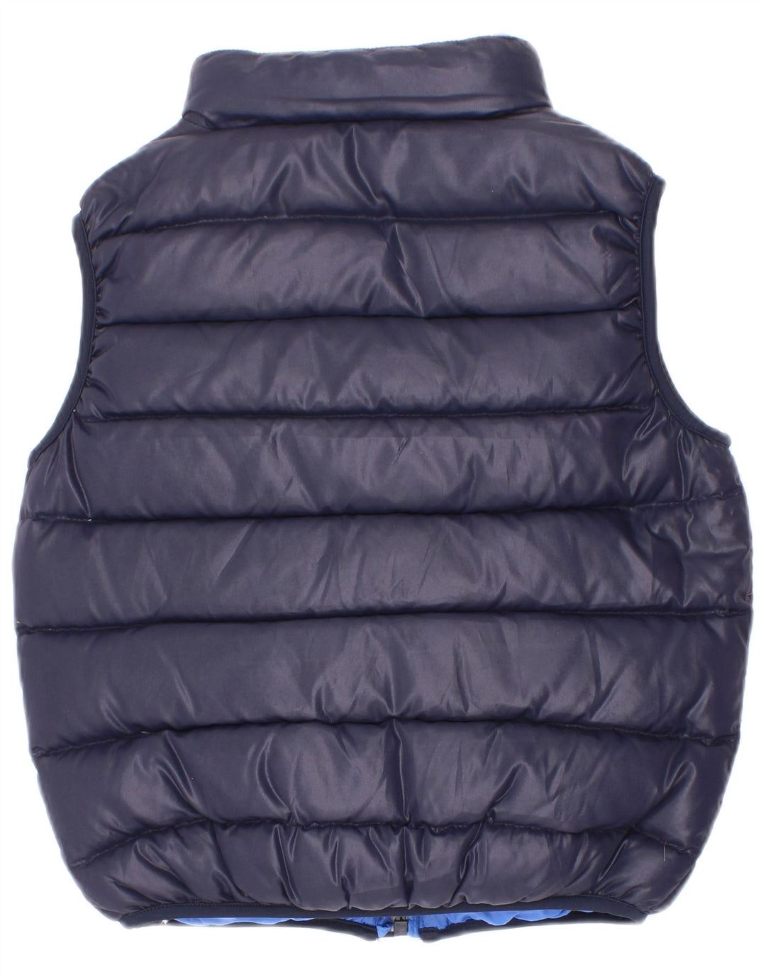 Gilet imbottito reversibile North Sails per ragazzi 3-4 anni in poliestere blu navy