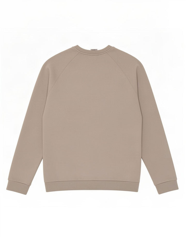Felpa grafica da uomo Adidas Felpa in cotone grigio medio