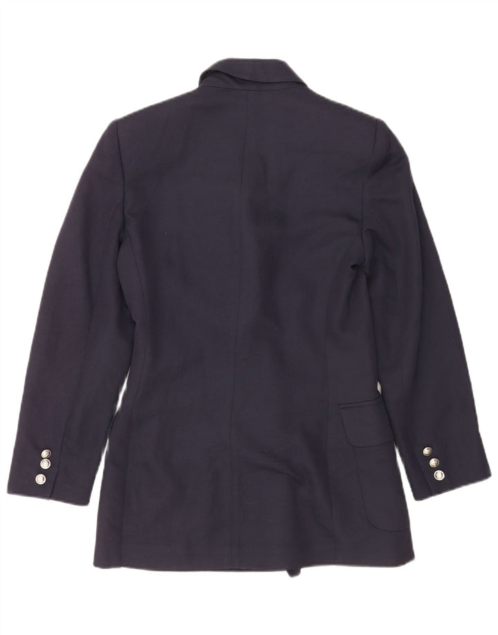 Giacca blazer da donna blu Eagle Les Copains IT 40 piccola blu navy