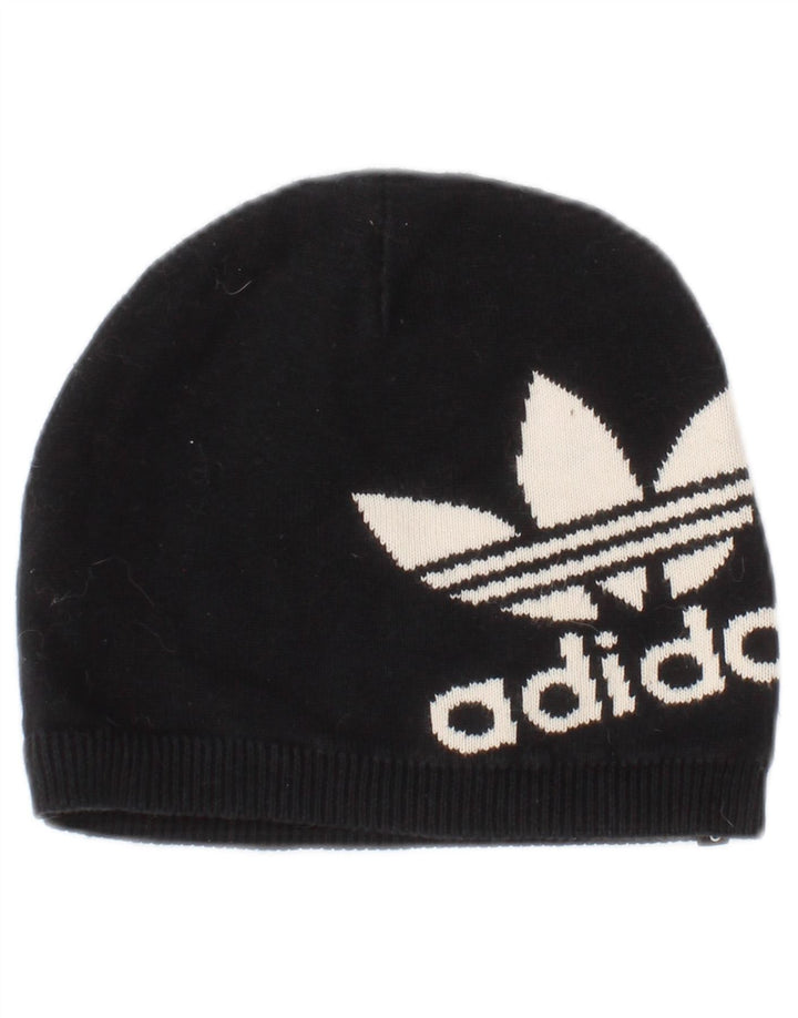 Cappello berretto con grafica da donna Adidas taglia unica in cotone nero