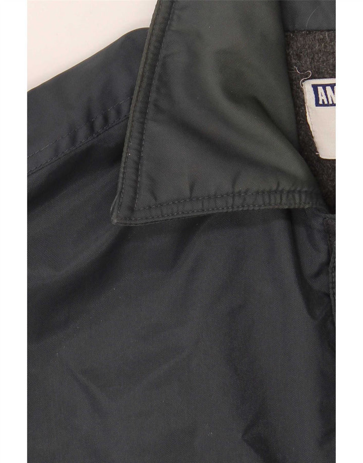 Americanino Bomber da uomo UK 40 Large Nero Nylon