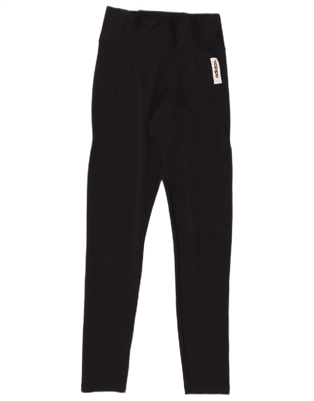 Leggings ADIDAS Climalite da donna UK 4/6 XS Poliestere nero