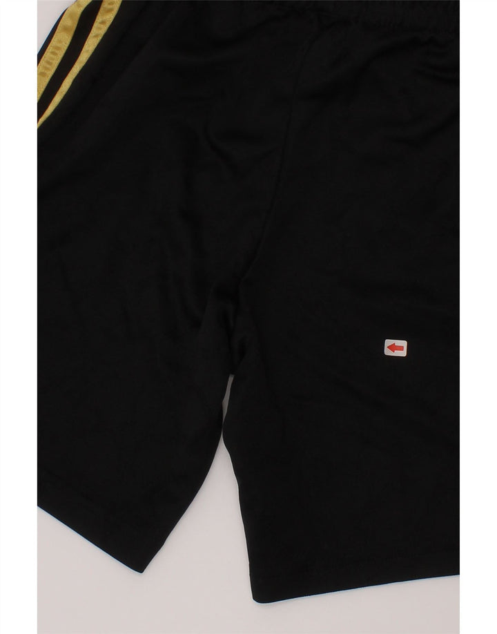 Pantaloncini sportivi Adidas Salah da ragazzo 7-8 anni in poliestere nero